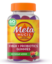 METAMUCIL FIBER + PROBIOTIC NO SUGAR 60 GUMMIES