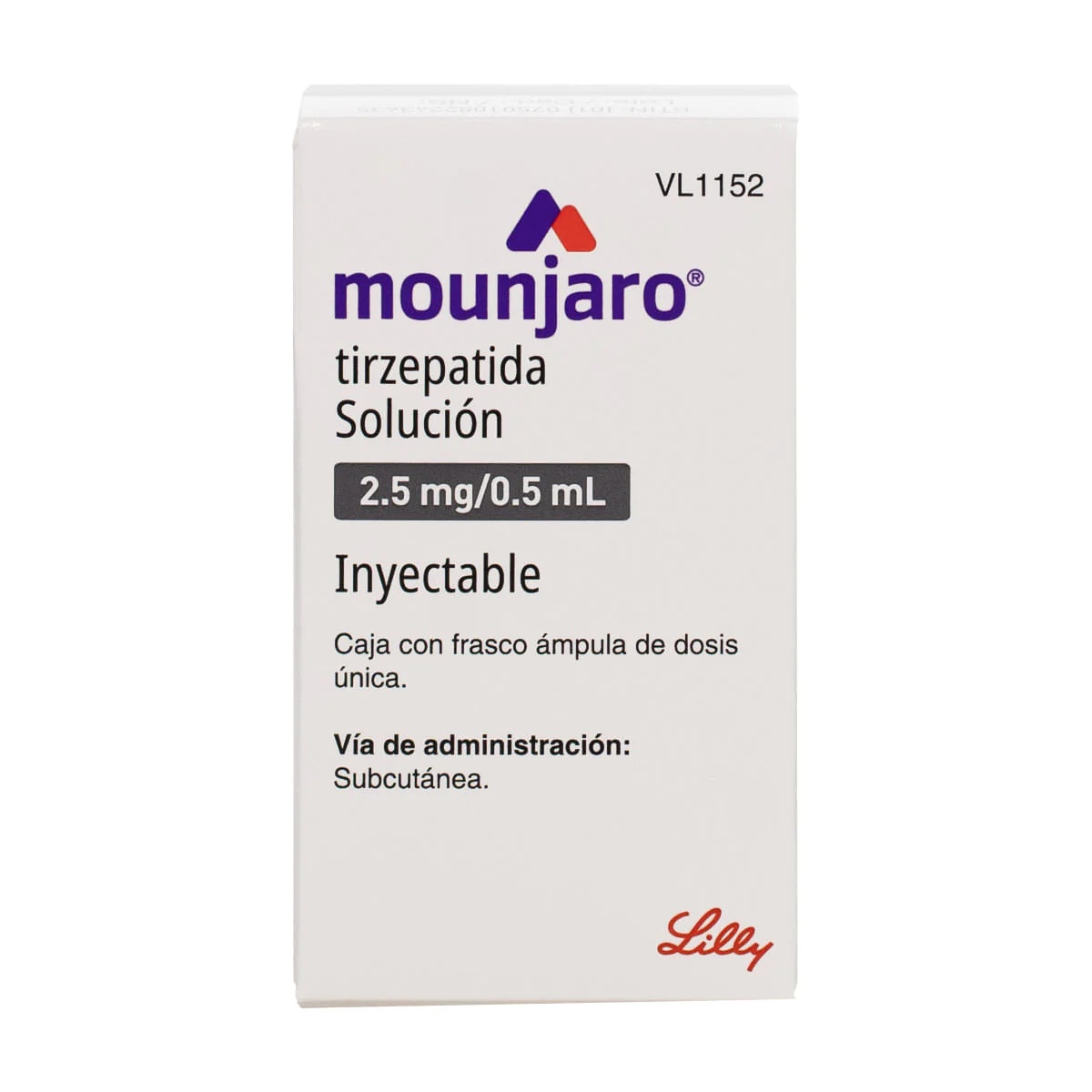 tirzepatide en venezuela MOUNJARO 2.5MG/0.5 ML VIAL LILLY