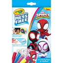 COLOR WONDER SIN DESORDEN + 4 MARCADORES SPIDERMAN MARVEL CRAYOLA