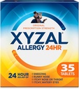 ALLERGY XYZAL 24 HOUR RELIEF OF 35 TABLETS