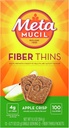 METAMUCIL FIBER THINS APPLE CRISP 4G DE FIBRA 12UND