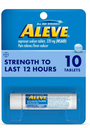 ALEVE STRENGTH TO LAST 12 HOURS 10 TABLETS