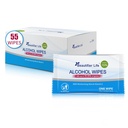 ALCOHOL WIPES CON ALOE VERA Y VITAMINA E 55 TOALLITAS BEAUTIFIER LIFE