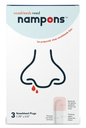 NASAL STRIPS 3 NOSEBLEED PLUGS NAMPONS