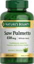 SAW PALMETTO 450mg x 250 CÁPSULAS NATURES BOUNTY