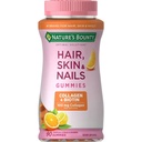 HAIR SKIN AND NAILS COLLAGEN & BIOTIN 100 MG TROPICAL CITRUS FLAVORED X 90 GUMMIES NB