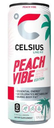 AGUA CELSIUS SPARKLING PEACH VIBE 355 ML