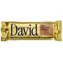 BARRA PROTEICA DAVID SALTED PEANUT BUTTER FLAVORED BAR 62 G