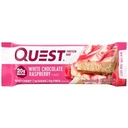 QUEST WHITE CHOCOLATE RASPBERRY BARRA PROTEICA 60 GR