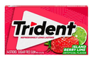 CHICLE TRIDENT ISLAND BERRY LIME 14 STICKS