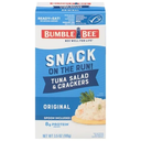 SNACK ON THE RUN TUNA SALAD & CRACKERS ORIGINAL BUMBLE BEE 100 G
