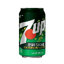 REFRESCO 7UP ZERO SUGAR LEMON LIME LATA 355 ML