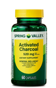 ACTIVATED CHARCOAL 520 MG 60 CAP SPRING VALLEY