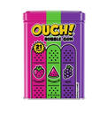 CHICLE OUCH BUBBLE GUM 21 STICKS