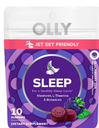 SLEEP MELATONIN, L-THEANINE X 10 GUMMIES OLLY
