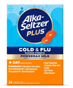 ALKA -SELTZER PLUS COLD & FLU MAXIMUM STRENGTH POWERMAX GELS DE DIA 24 CAP