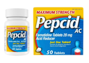 PEPCID MAXIMUM STRENGTH AC 20 MG 50 TABLETS