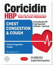 CORICIDIN HBP CHEST CONGESTION AND COUGH X 20 TAB OFERTA