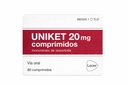 UNIKET 20MG X 80COMP LACER