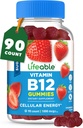 VITAMINA B12 LIFEABLE 90 GUMMIES STRAWBERRY SUGAR FREE