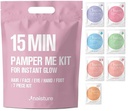 15 MIN PAMPER ME KIT MASCARILLA CABELLO/CARA/OJOS/MANOS/PIES 7 PIEZAS
