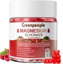 MAGNESIUM GLYCINATE SUGAR FREE GREENPEOPLE 400 MG 60 GUMMIES FRESA