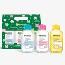 SET DE AGUA MICELAR CLEANSING DISCOVERY KIT 3CT GARNIER