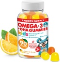OMEGA 3 + DHA KIDS 90 GUMMIES BRAIN SUPPORT