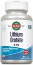 OROTATO DE LITIO 5MG 180 CAP TRUST KAL QUALITY