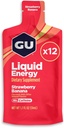 GEL ENERGETICO LIQUIDO CON CARBOHIDRATOS COMPLEJOS FRESA PLANATO GU 51 ML
