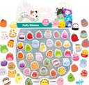 STICKERS PUFFY SQUISHMALLOWS 29 PC