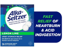 ALKA SELTZER EFERVESCENTE LEMON LIME 36 TAB