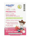 PROBIOTIC CHILDRENS EQUATE 30 TABLETAS MASTICABLES OFERTA