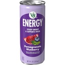 JUGO V8 ENERGY POMEGRANATE BLUEBERRY 237 ML