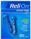 RELION ULTRA-THIN 30 GAUGE 100 LANCETS