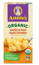 ANNIES ORGANIC SHELLS & REAL AGED CHEDDAR 170 G