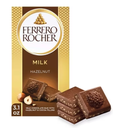 CHOCOLATE FERRERO ROCHE MILK HAZELNUT BARRA 90 GR