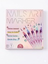 JUEGO DE BOLIGRAFOS PARA ARTE DE UÑAS 12-PC