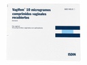 VAGIFEM 10 MCG COMPRIMIDOS VAGINALES CON APLICADOR 18 COMP ISDIN