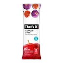 THATS IT BAR UNIDAD APPLE + 2 FIGS 35 GR