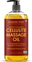ACEITE DE MASAJES PARA CELULITIS MAJESTIC PURE 236 ML