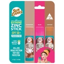SUN ZAPPER EXTREME PAQUETE DE 3 STICK BEAUTY SPF50
