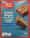 BETTY CROCKER LOWER SUGAR BROWNIE MIX 416G OFERTA