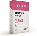 ENERGY BOOST YOUR ENERGY GINSENG ICE PEPPERMINT 30 STRIPS ZEPH