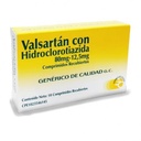 VALSARTAN 80/12,5MG X 10 COMP GENERICO DE CALIDAD OFERTA