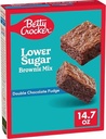 BETTY CROCKER LOWER SUGAR BROWNIE MIX 416G OFERTA