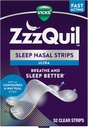ZZZQUIL SLEEP NASAL STRIPS ULTRA FAST ACTING 52 STRIPS
