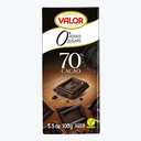 CHOCOLATES VALOR 70% CACAO 100 GR