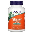POTASSIUM CITRATE 99MG X 180 CAPSULAS NOW