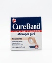 CINTA DE FIJACION MICROPOR PIEL 1.25 CM X 4,50M CUREBAND